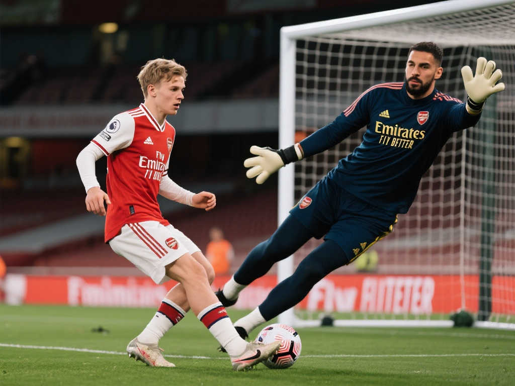 迅如闪电!厄德高凌空劲射,多纳鲁马神级封堵 迅如闪电!厄德高凌空劲射,多纳鲁马神级封堵